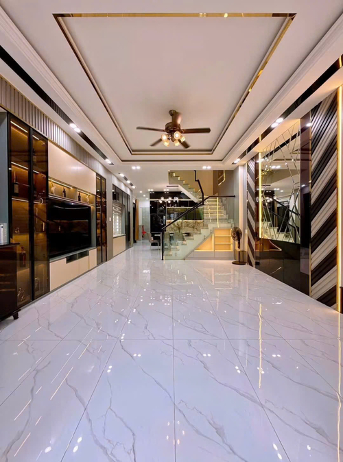  Bán Nhà 1 trệt  2 Lầu, Có Mương Hở 2m Bên  Hông, Khu Dân Cư  Hồng  Loan , Cần Thơ 