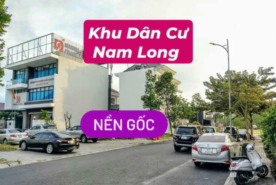 BÁN NỀN BIỆT THỰ - GỐC 2 MẶT TIỀN - KDC NAM LONG - HƯNG THẠNH - CÁI RĂNG - TP. CẦN THƠ 