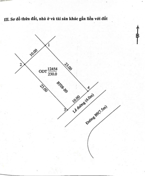 Bán nền biệt thự 230m2 đường B9 khu dân cư Phú An, phường Phú Thứ, quận Cái Răng, thành phố Cần Thơ