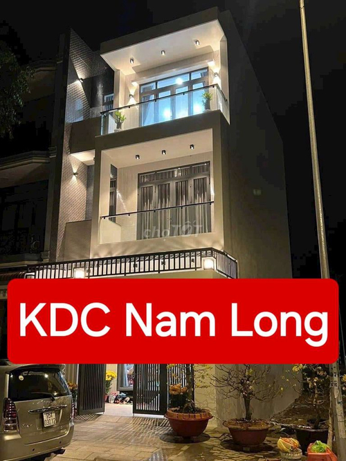 BÁN NHÀ TRỆT 2 LẦU SÂN THƯỢNG ,KDC NAM LONG 2, GẦN TRƯỜNG CHUYÊN LÝ TỰ TRỌNG