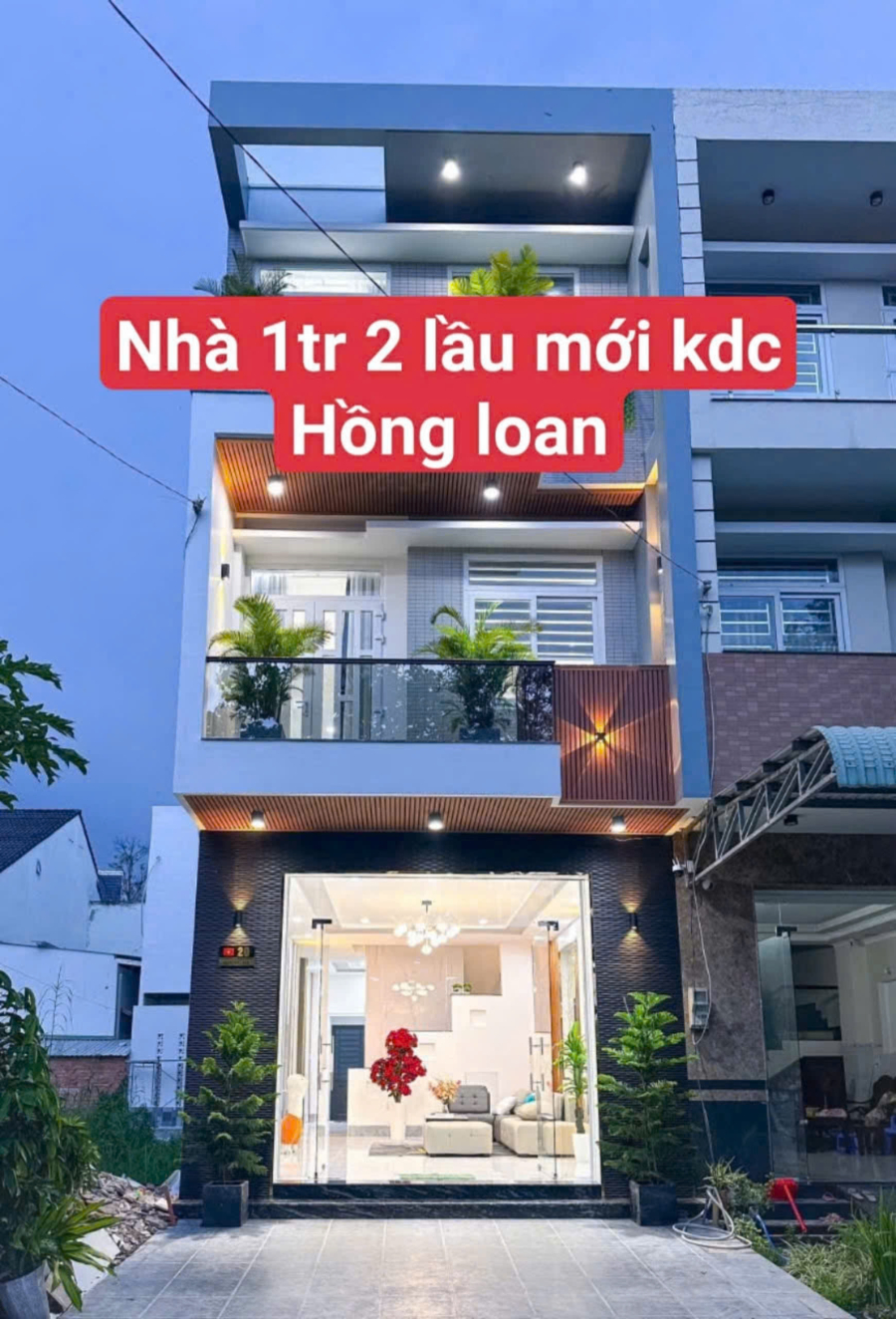 BÁN NHÀ 1 TRÊT 2 LẦU, ĐƯỜNG D6,KDC HỒNG LOAN 6A. phường hưng thạnh, quận cái răng 