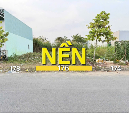 BÁN NỀN MẶT TIỀN Đ. BÙI QUANG TRINH TRỤC CHÍNH KHU DÂN CƯ PHÚ AN - PHƯỜNG HƯNG PHÚ -TPCT 