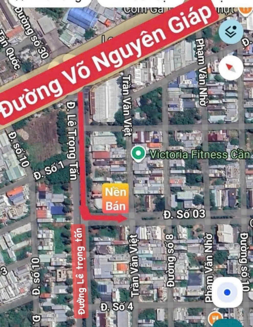 BÁN NỀN GÓC 2 MẶT TIỀN LỘ 30m - KHU DÂN CƯ CÔNG AN - P. HƯNG PHÚ- TP. CẦN THƠ